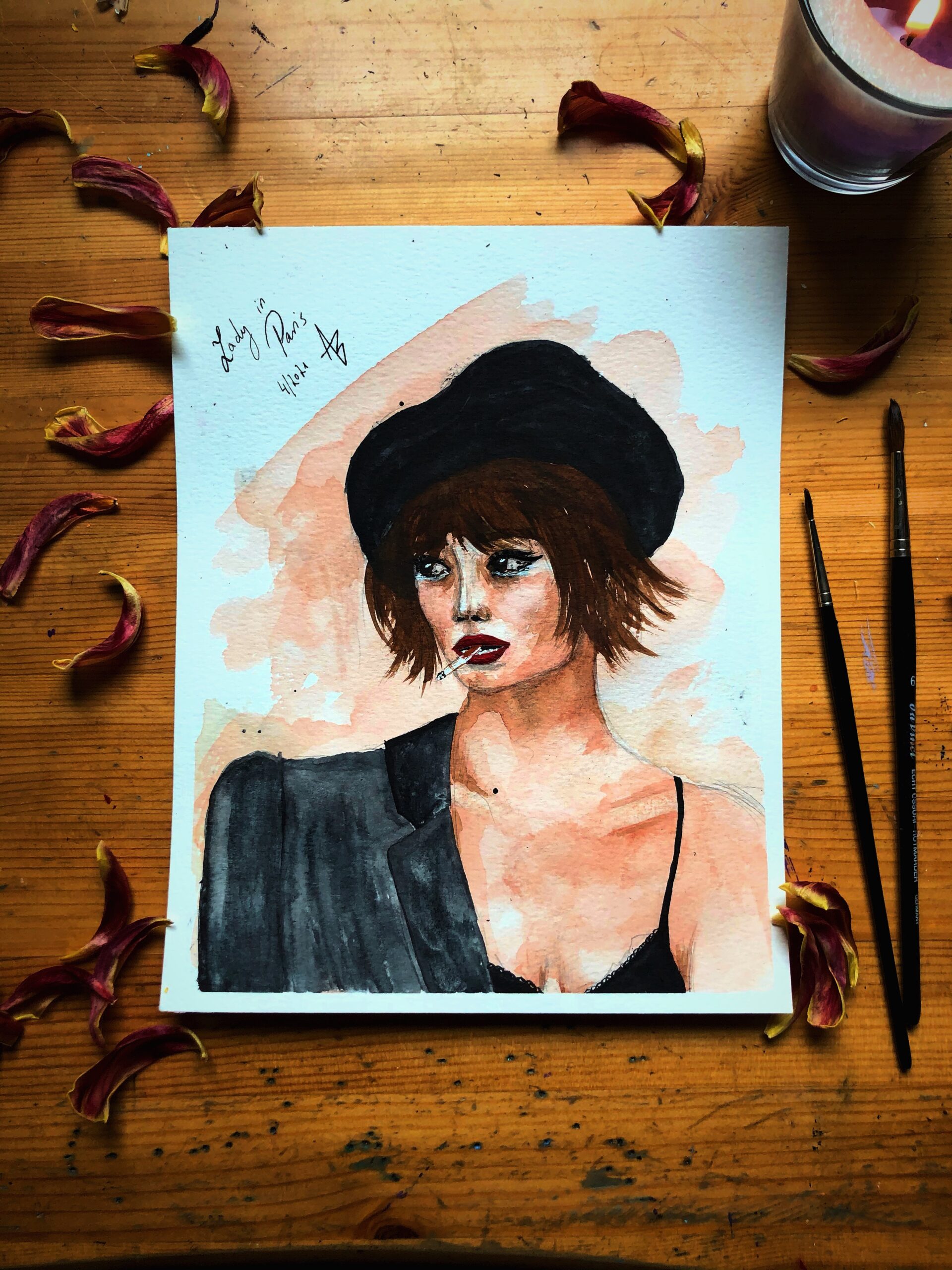 lady in Paris