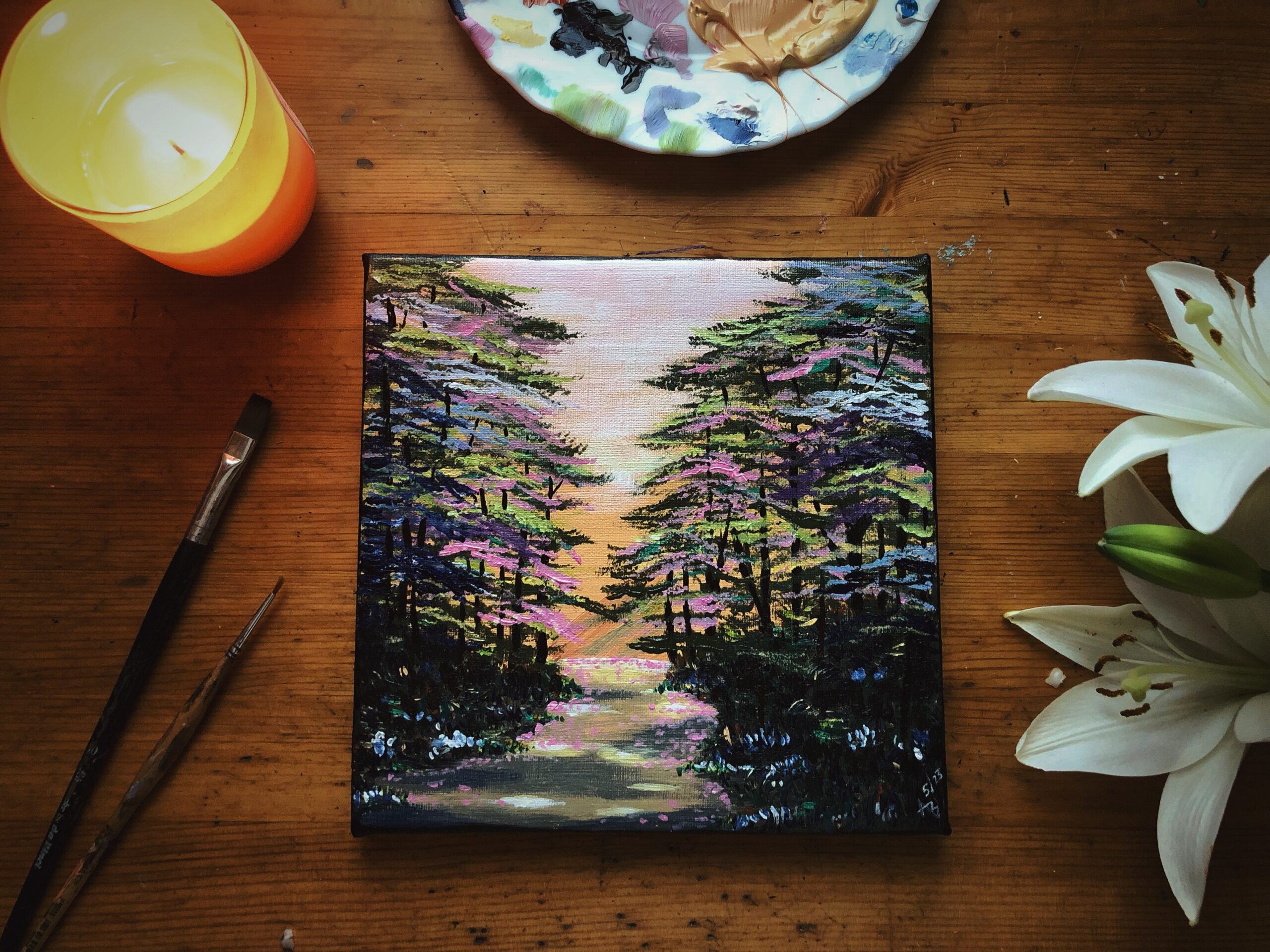 spring landscape